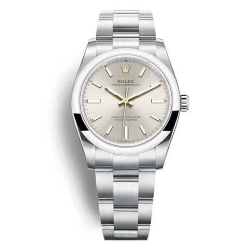 Rolex Oyster Perpetual 276200 Silver Ladies 28MM