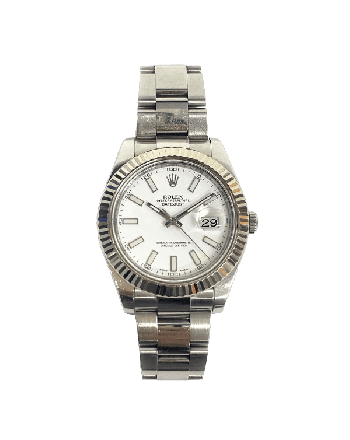 Rolex Datejust II 116334 White Dial May 2014